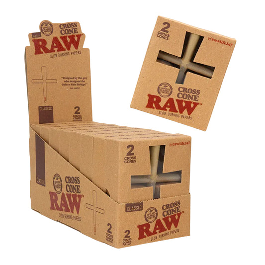 RAW Classic Cross Cones (8-Pack)