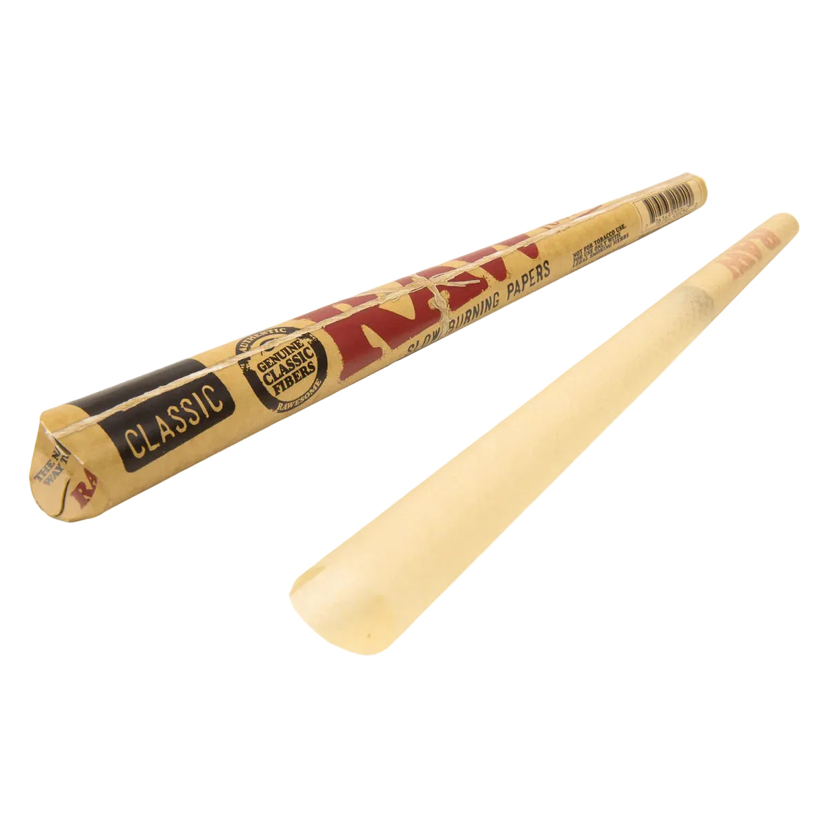 RAW Classic Pre-Rolled Cones (Emperador 8" | 24-Pack)