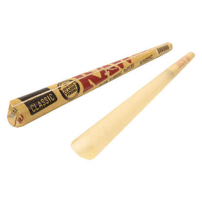RAW Classic Pre-Rolled Cones (Emperador 8" | 24-Pack)