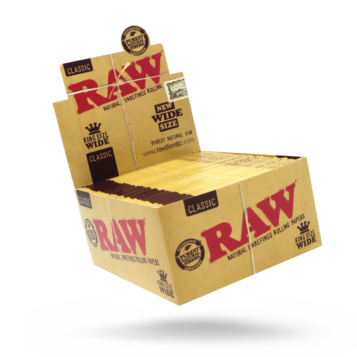 RAW Classic Papers (King Size Wide | 50-Pack)
