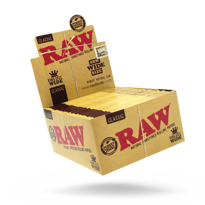 RAW Classic Papers (King Size Wide | 50-Pack)