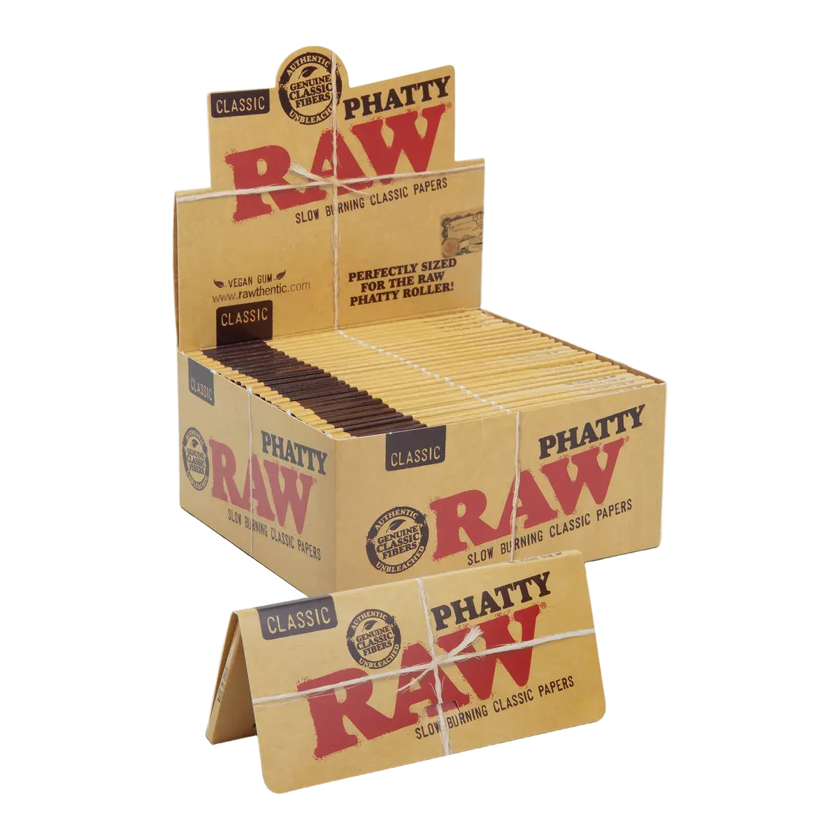 RAW Classic Phatty Papers (Extra Wide | 24-Pack)