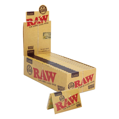 RAW Classic Papers (Single Wide | 25-Pack)