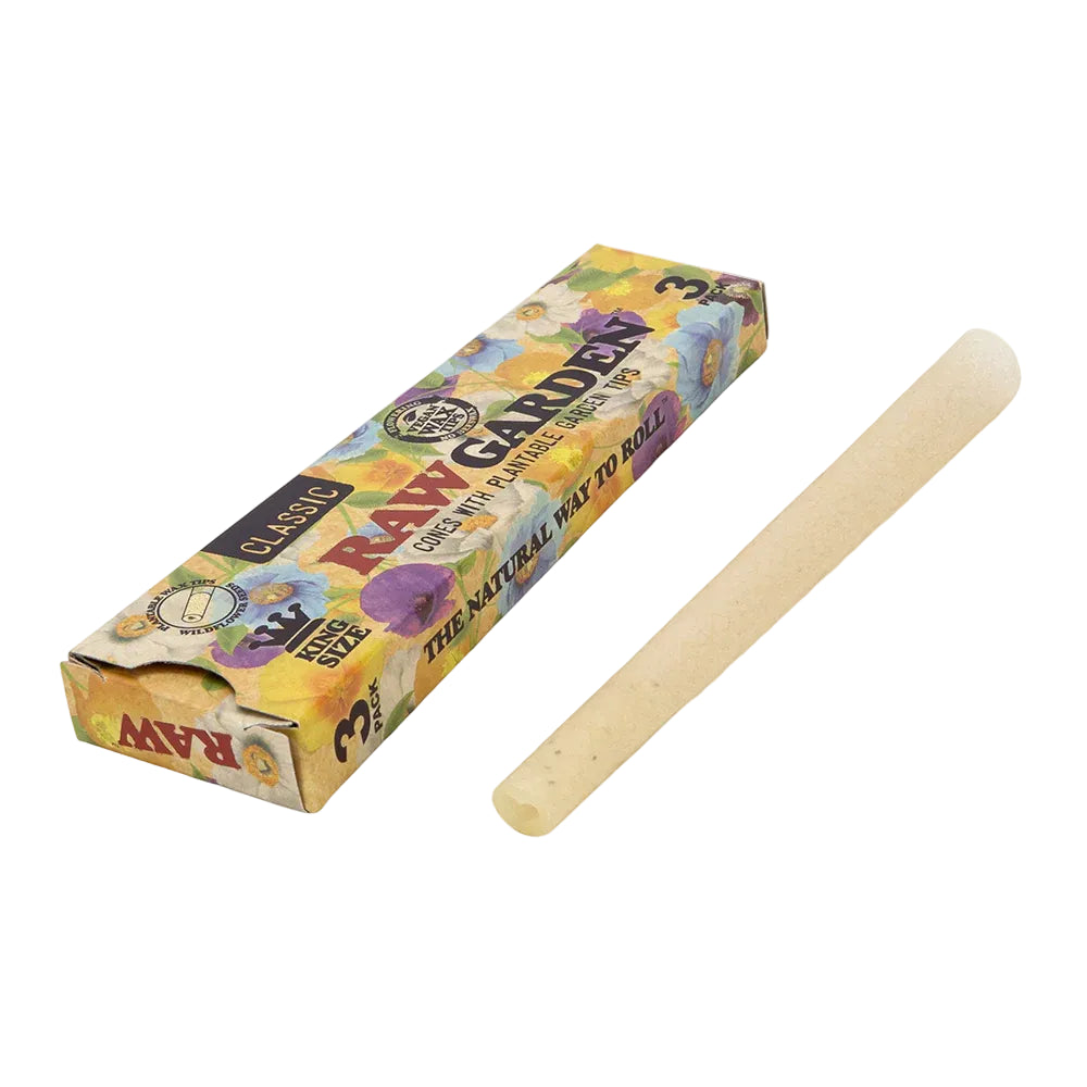 RAW Garden Classic Cones (King Size 3-Pack | 30-Pack)