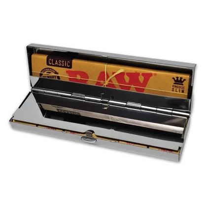 RAW Portapapeles de Metal (King Size Slim + Tips)