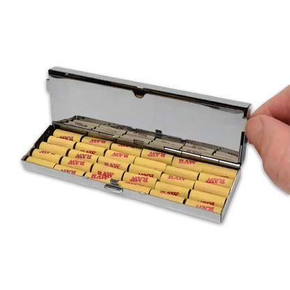 RAW Portapapeles de Metal (King Size Slim + Tips)