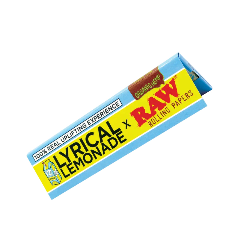 RAW x Lyrical Lemonade Organic Hemp Papers (King Size Wide | 50-Pack)
