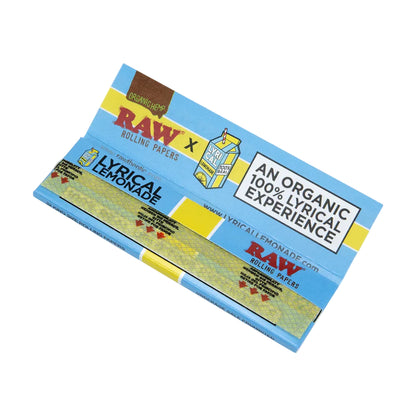 RAW x Lyrical Lemonade Organic Hemp Papers (King Size Wide | 50-Pack)