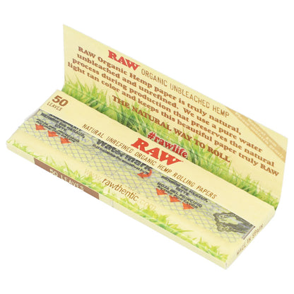 RAW Organic Hemp Papers (1 1/4" | 24-Pack)