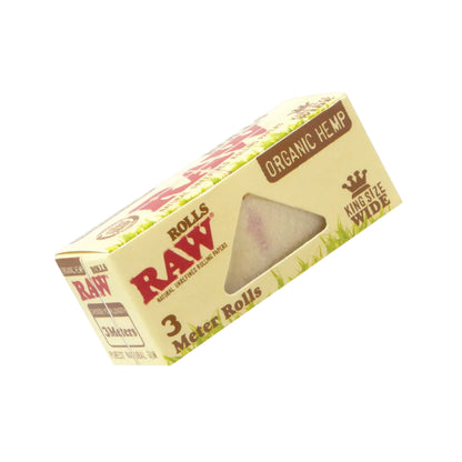 RAW Organic Hemp Rollo 3 Metros (King Size Wide | 12-Pack)
