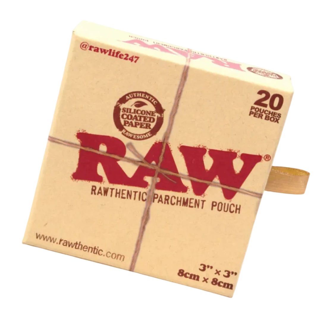 RAW Parchment Pouch Sobres (20-Pack)