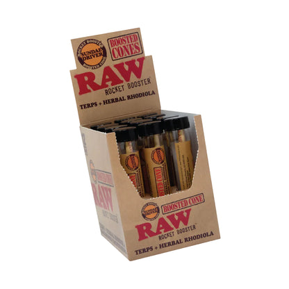 RAW Rocket Booster Infused Cones (King Size | 12-pack)