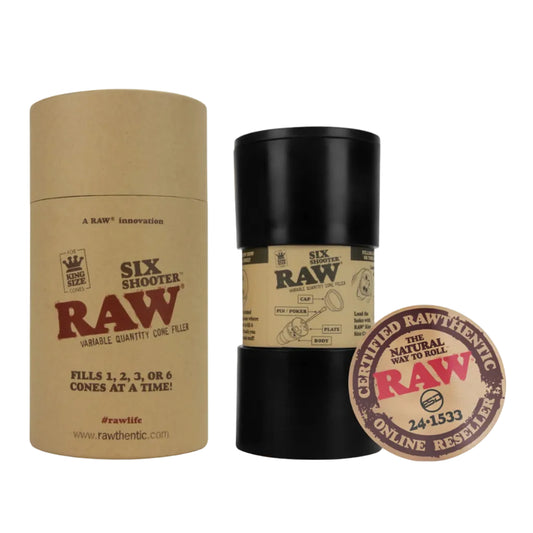 RAW Six Shooter Rellenador de Conos (King Size)