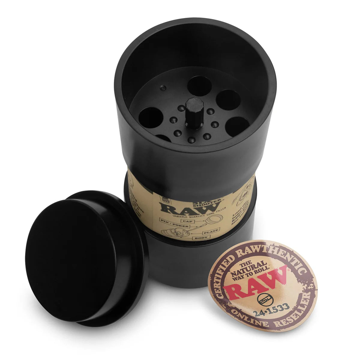RAW Six Shooter Rellenador de Conos (King Size)