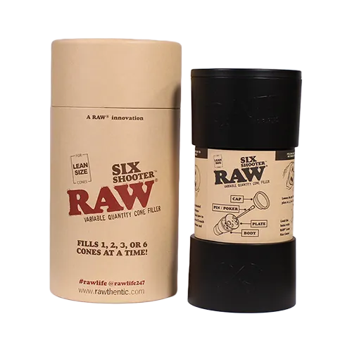 RAW Six Shooter Rellenador de Conos (Lean Size)