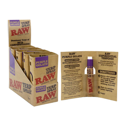 RAW Terp Spray Terpenos en Aerosol (5ml | 8-Pack)