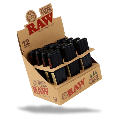 RAW Three Tree Case Portaconos Hermético (12-Pack)