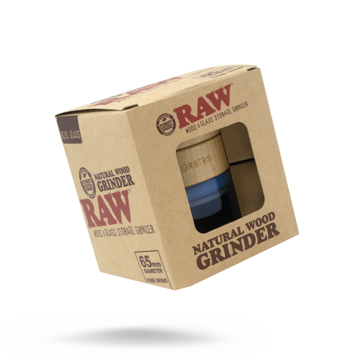 RAW Natural Wood 3-Piece Grinder
