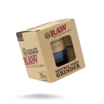RAW Natural Wood 3-Piece Grinder