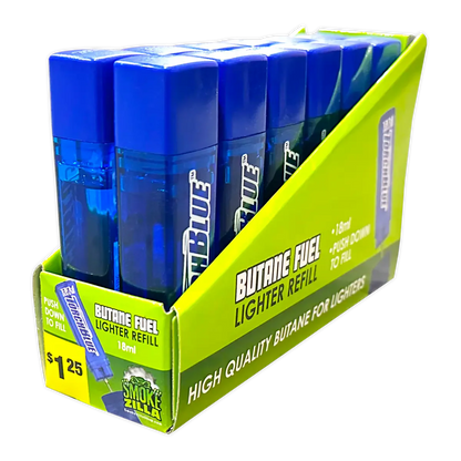 TorchBlue Refill de Butano para Encendedores (18ml | 12-Pack)