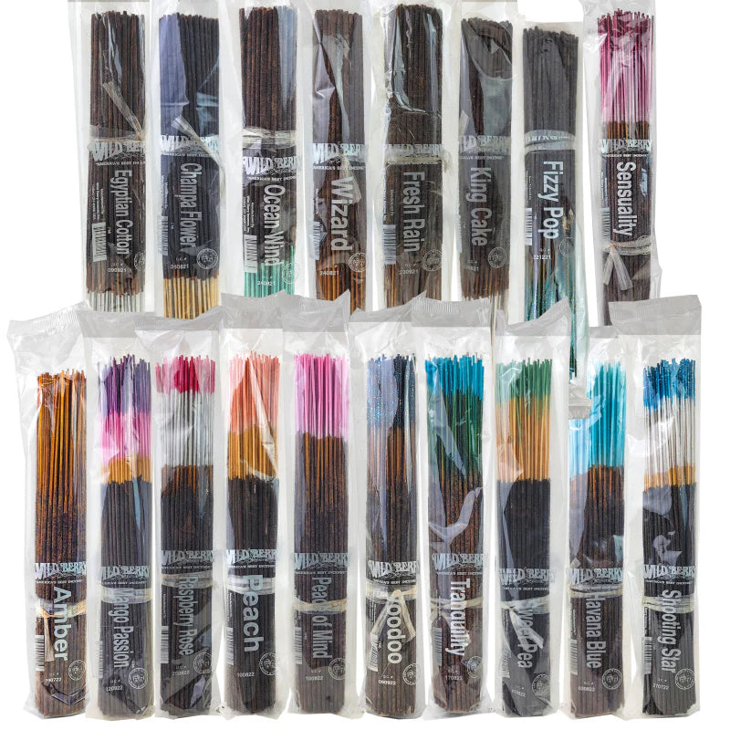 Wild Berry Shorties Palitos de Incienso 4" (100-Pack)